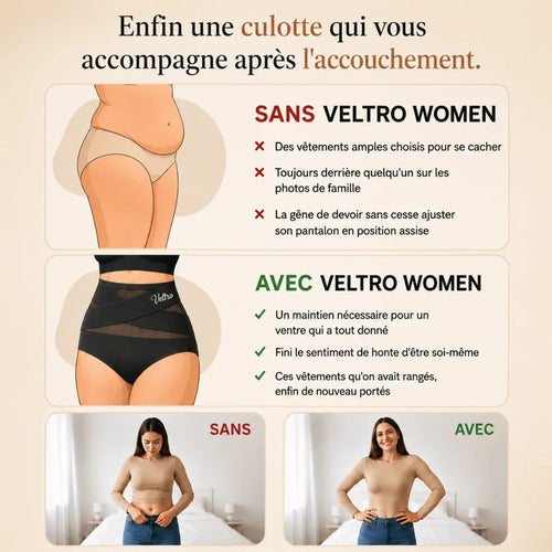 Culotte gainante à bande croisée 360°
